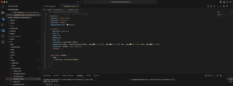 Code Beispiel für Animationen