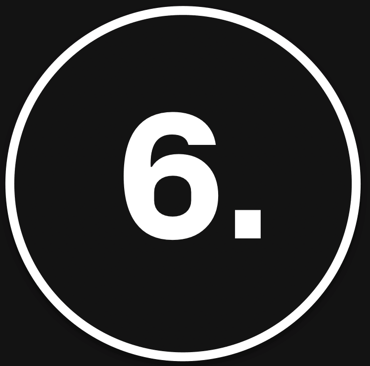 6 schwarz sechs