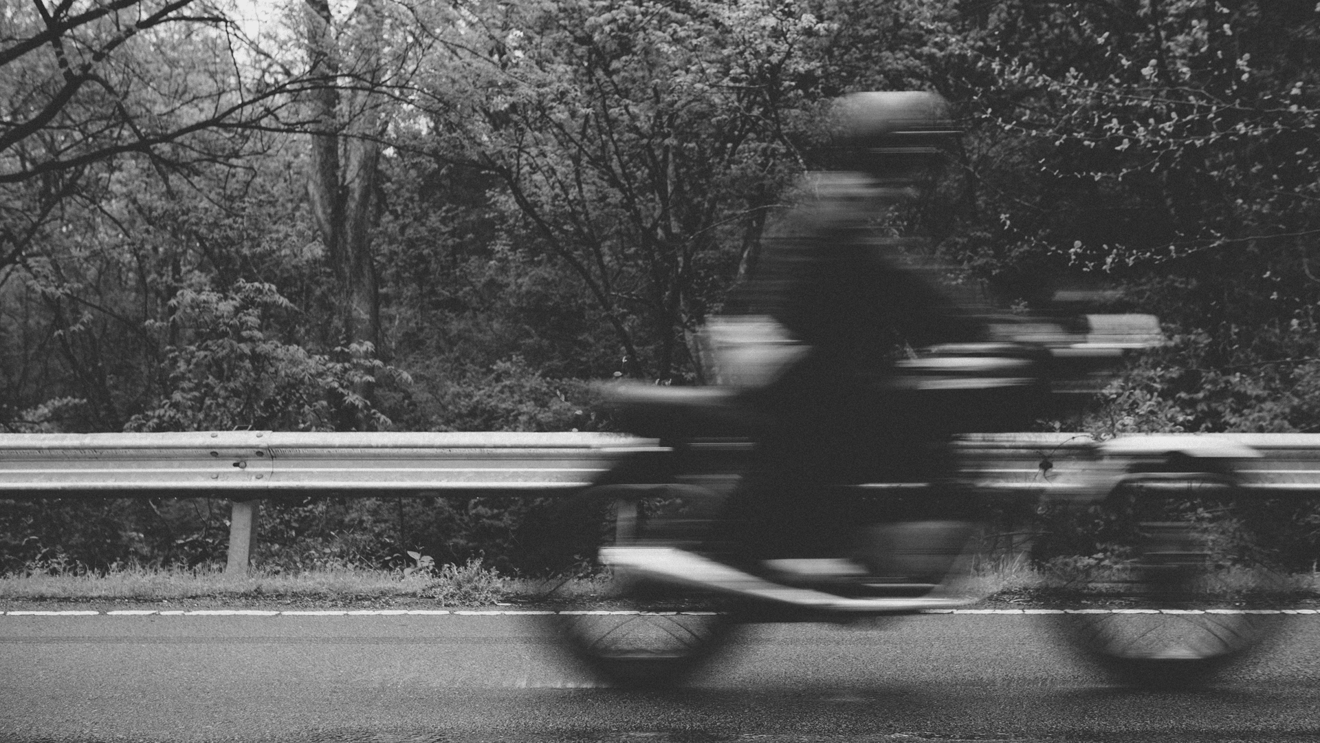 Mann auf Motorrad