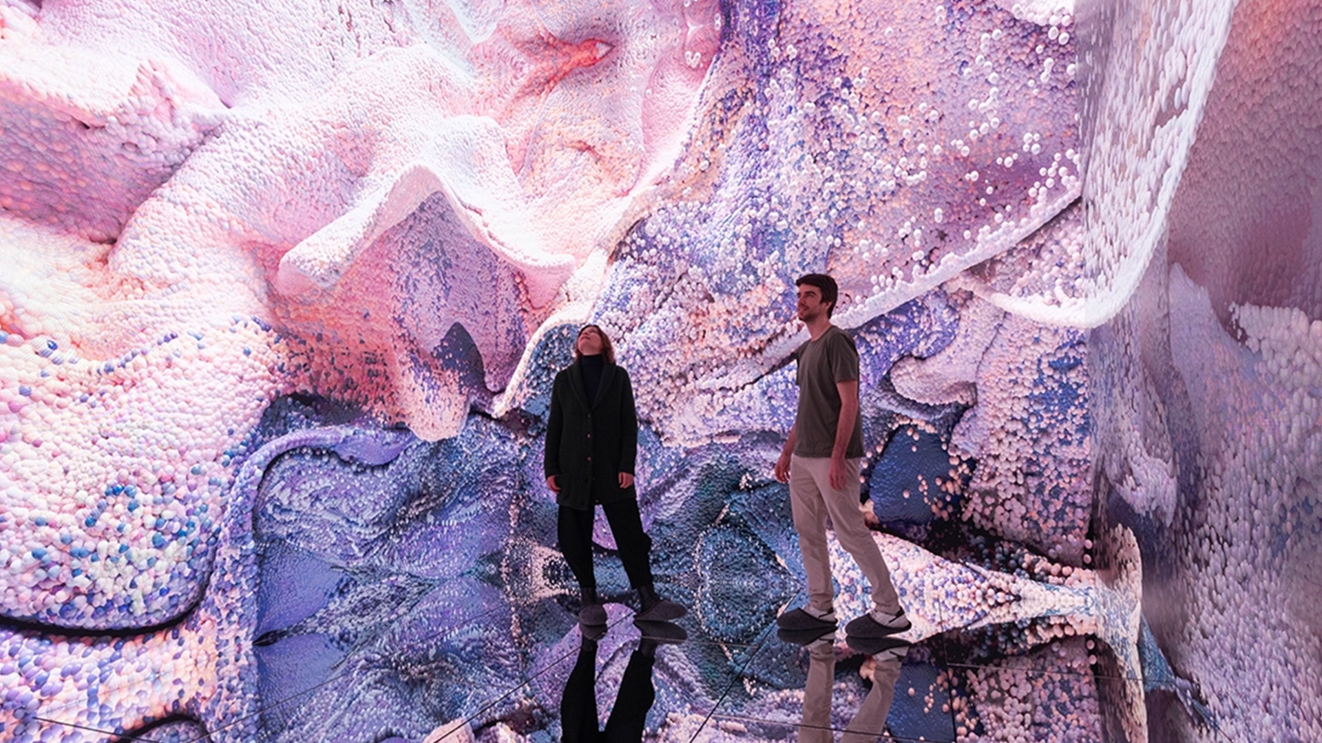 digitale kunstinstallation
