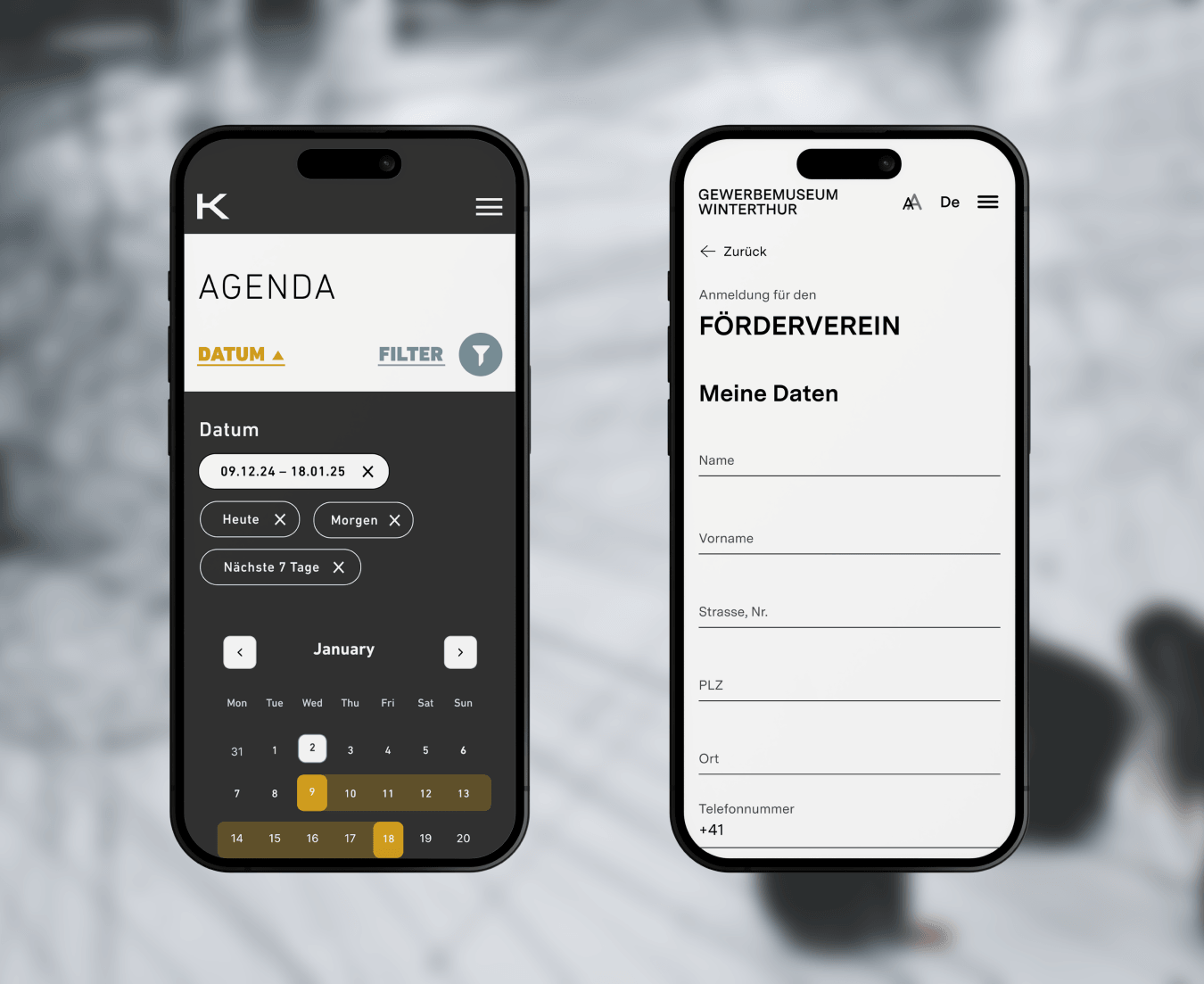 Kunsthaus Business Application